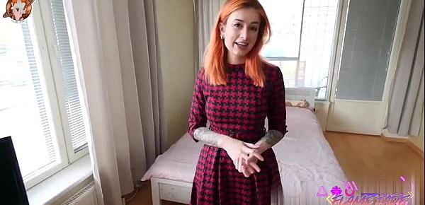  Gorgeous Redhead Babe Sucks and Hard Fucks You While Parents Away - JOI Game